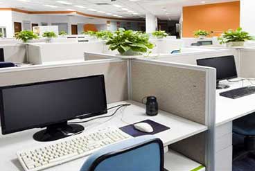 picture of a clean office